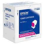 Afbeelding van Epson S050748 toner cartridge magenta (origineel) | EPSS050748