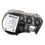 Afbeelding van Brady M4-11-427 gelamineerde vinyl labels zwart op wit/transparant | 12,7 mm x 19,05 mm (origineel) | BRAM4-11-427