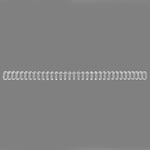 Afbeelding van GBC RG810470 metalen draadrug | A4 | metaal | wit | tot 55 vel | 100 stuks | GBCRG810470
