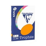 Afbeelding van Clairefontaine papier | feloranje | A4 | 80 gr. | 100 vel | CLA4110C