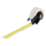 Afbeelding van Brady M6-67-499-YL nylonweefsel labels geel | 15 mm x 9 mm (origineel) | BRAM6-67-499-YL