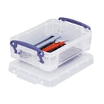 Afbeelding van Really Useful Box opbergdoos | polypropyleen | transparant | 750 ml | UB075C