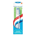 Afbeelding van Aquafresh Tandenborstel Clean Control | Soft | 1 stuk | AQ458NA6128