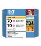 Afbeelding van HP 70 (CB346A) 2-pack l.magenta | HPCB346A