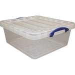 Afbeelding van Really Useful Box opbergdoos | polypropyleen | transparant | 31.5 liter | UB315C