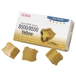 Afbeelding van Xerox 108R00671 solid inkt geel 3 stuks (origineel) | XER108R00671