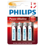 Afbeelding van Philips batterij Mignon AA | LR6 | 4 stuks | PHILR6P4B/10