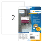 Afbeelding van Herma 4693 weerbestendige folie etiketten A4 210 x 148 mm wit (50 etiketten) | HER4693
