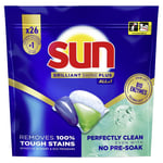 Afbeelding van Sun Brilliant Shine Plus All-in-1 Vaatwascapsules | 26 stuks | SU178NA5423
