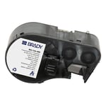 Afbeelding van Brady M4-124-490 Freezerbondz polyester labels zwart op wit | 12,7 mm x 41,91 mm (origineel) | BRAM4-124-490