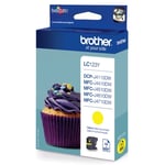 Afbeelding van Brother LC-123Y inktcartridge geel (origineel) | BRLC123Y