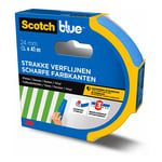 Afbeelding van ScotchBlue 7100289885 afplaktape voor strakke lijnen | blauw | 24 mm x 41 m | 3M7100289885