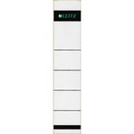 Afbeelding van Leitz 1643 rugetiketten | grijs | zelfklevend | smal | 39 mm x 191 mm | 10 etiketten | LEI16430085