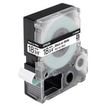 Afbeelding van Epson LC-5WBN9 tape zwart op wit 18 mm origineel | EPSLC-5WBN918