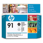 Afbeelding van HP C9463A nr. 91 printkop foto zwart / licht grijs (origineel) | HPC9463A