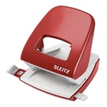 Afbeelding van Leitz 5008 NeXXt perforator | metaal | rood | 2-gaats | tot 30 vel | LEI50080025
