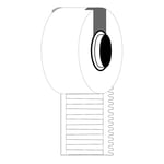 Afbeelding van Brady M6-30x4.2-7596-WT vinyl labels wit | 30 mm x 4,20 mm (origineel) | BRAM6-30X4.2-7596-WT