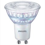 Afbeelding van Philips GU10 LED-spot | DIMBAAR | 3W (35W) | helder wit | glas | PHLED00650