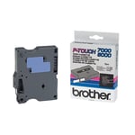 Afbeelding van Brother TX-315 tape wit op zwart 6mm x 15m (origineel) | BROTX315