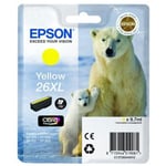 Afbeelding van Epson T2634 nr. 26XL inktcartridge geel hoge capaciteit (origineel) | EPST2634