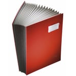 Afbeelding van Leitz 57000025 vloeiboek | A4 | karton/PP | rood | 20 bladen | LEI57000025