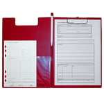 Afbeelding van Maul klembord | A4 | met omslag | rood | MAUL2339225