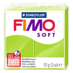 Afbeelding van Fimo 8020-50 klei soft | boetseerklei | appelgroen | 57 gram | STA8020-50
