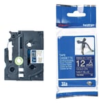 Afbeelding van Brother TZe-RN34 tape goud op marineblauw 12 mm (origineel) | BROTZE-RN34