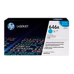 Afbeelding van HP CF031A nr. 646A toner cartridge cyaan (origineel) | HPCF031A
