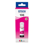 Afbeelding van Epson 106 inktfles magenta (origineel) | EPS106M