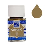 Afbeelding van Lefranc Bourgeois Ceramic glas & porseleinverf 543 | gold | 50 ml | LEF210357