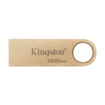 Afbeelding van Kingston DataTraveler SE9 G3 Metal USB 3.2-stick | 128GB | goud | KINDTSE9G3/128GB
