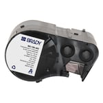 Afbeelding van Brady M5-156-492 Freezerbondz polyester labels zwart op wit | 22,86 x 25,4 mm (origineel) | BRAM5-156-492