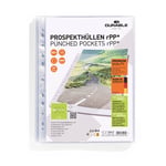 Afbeelding van Durable showtas | A4 | transparant | 11-gaats | 80 micron | 100 stuks | DUR268519