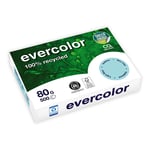 Afbeelding van Clairefontaine Evercolor gerecycled papier | lichtblauw | A4 | 80 gr. | 500 vel | CLA40006C