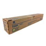 Afbeelding van Konica Minolta TN-221Y (A8K3250) toner cartridge geel (origineel) | KONTN-221Y