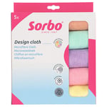 Afbeelding van Sorbo Unicorn Microvezeldoek | 40x40 cm | 5 stuks | SO430NA5033
