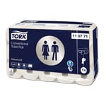 Afbeelding van Tork 110771 traditioneel toiletpapier | 2-laags | 30 rollen | geschikt voor Tork T4 dispenser | TOR110771
