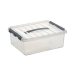 Afbeelding van Sunware Q-line opbergdoos | transparant | 12 liter | SUN78600609