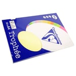 Afbeelding van Clairefontaine papier | geel | A4 | 160 gr. | 50 vel | CLA4157C