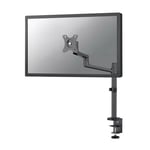 Afbeelding van Neomounts Next Lite ruimtebesparende monitorarm | 1 monitor | 17-27 inch | zwart | tot 8 kg | NEODS60-425BL1