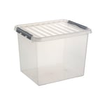 Afbeelding van Sunware Q-line opbergdoos | transparant | 52 liter | SUN79900609