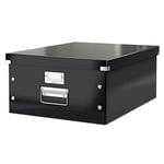 Afbeelding van Leitz 6045 WOW opbergdoos | zwart | groot | LEI60450095