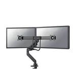 Afbeelding van Neomounts Next Core gasgeveerde monitorarm | 2 monitoren | 17-32 inch | zwart | 8 kg | NEODS75-450BL2