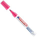 Afbeelding van Edding 4000 deco / matlak marker | roze | ronde punt | 2-4 mm | EDD4-4000009