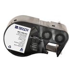 Afbeelding van Brady M4C-1000-422 permanent polyester labels zwart op wit | 25,4 mm x 7,62 m (origineel) | BRAM4C-1000-422