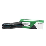 Afbeelding van Lexmark 20N2XC0 toner cartridge cyaan extra hoge capaciteit (origineel) | LEX20N2XC0