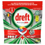 Afbeelding van Dreft All-in-One Platinum Plus Vaatwastabletten | Lemon | 30 tabs | QC-DR-06285