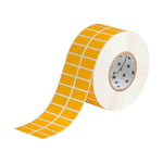 Afbeelding van Brady THT-6-423-10-YL label polyester glanzend geel 38,10 x 19,05 mm (origineel) | BRATHT-6-423-10-YL