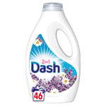 Afbeelding van Dash 2-in-1 Vloeibaar Wasmiddel | Lavender & Chamomille | 2,3 liter | 46 wasbeurten | QC-DA-05079